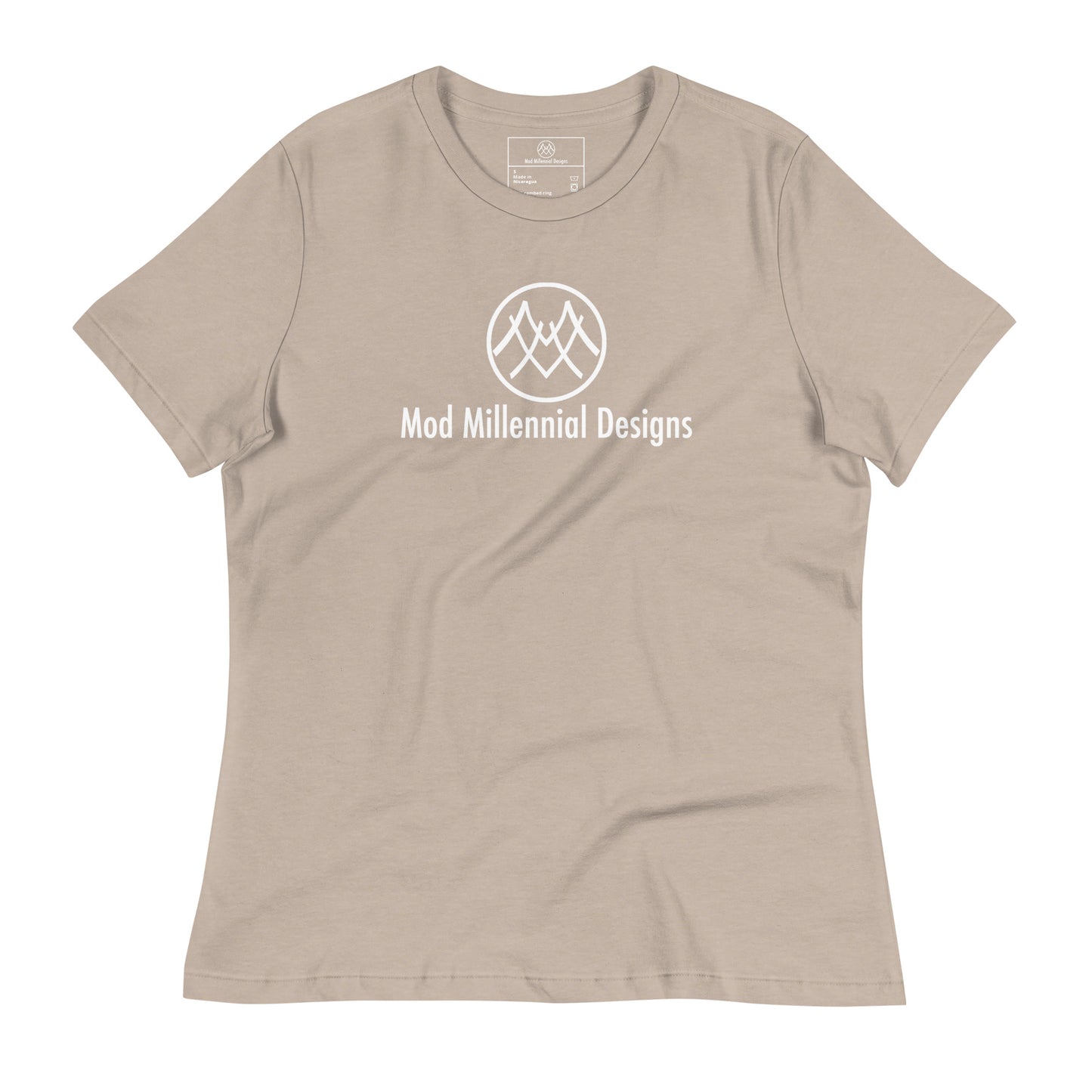Women's Relaxed T-Shirt: Basics Collection MMD White