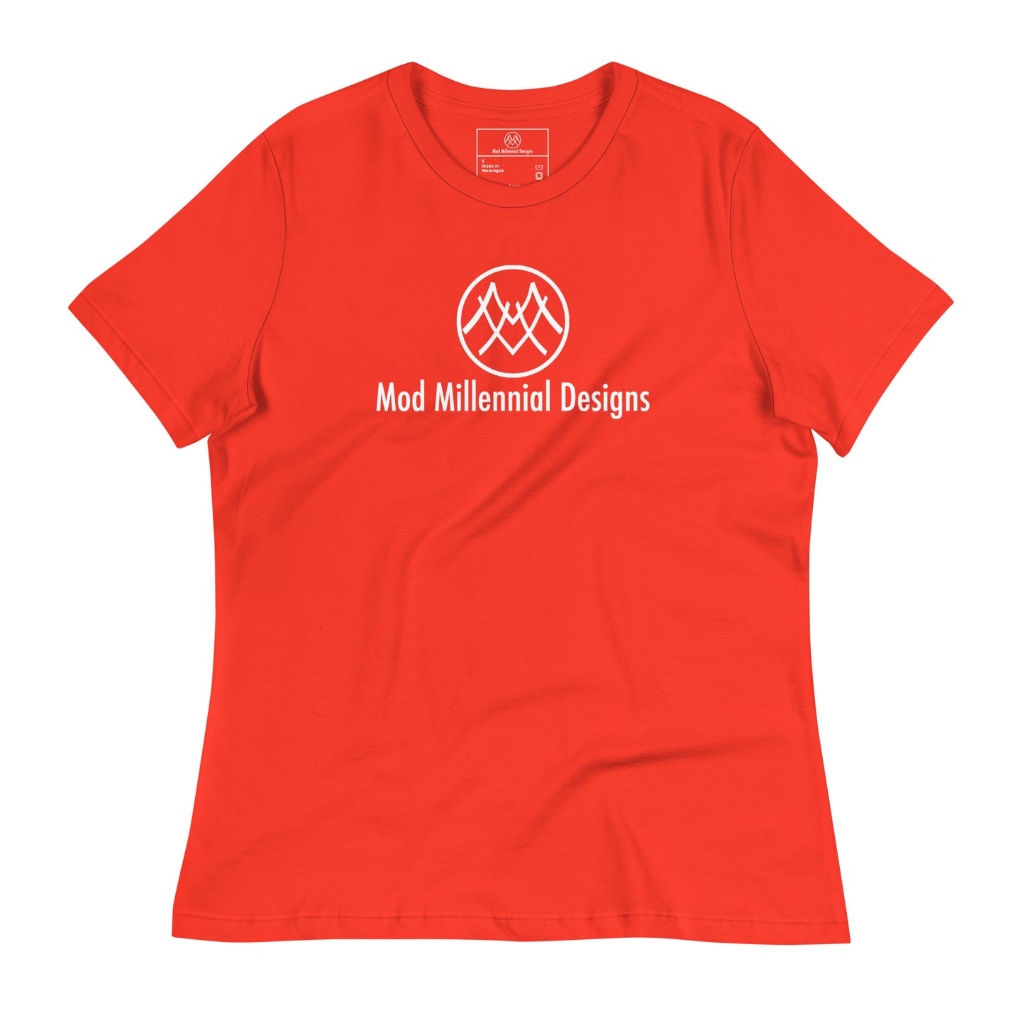 Women's Relaxed T-Shirt: Basics Collection MMD White