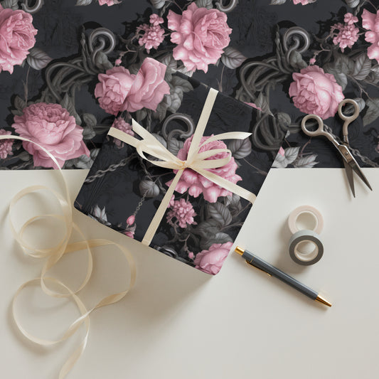 Gift Wrapping Paper Sheets: Gothic Romance Collection in Victoria