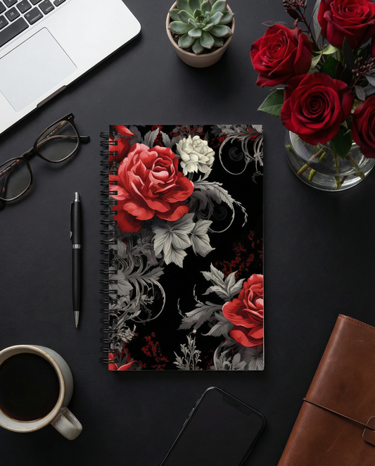 Spiral Notebook: Gothic Romance Collection in Vivian