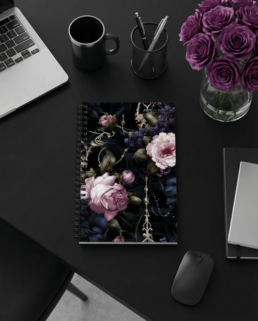 Spiral Notebook: Gothic Romance Collection in Veronica