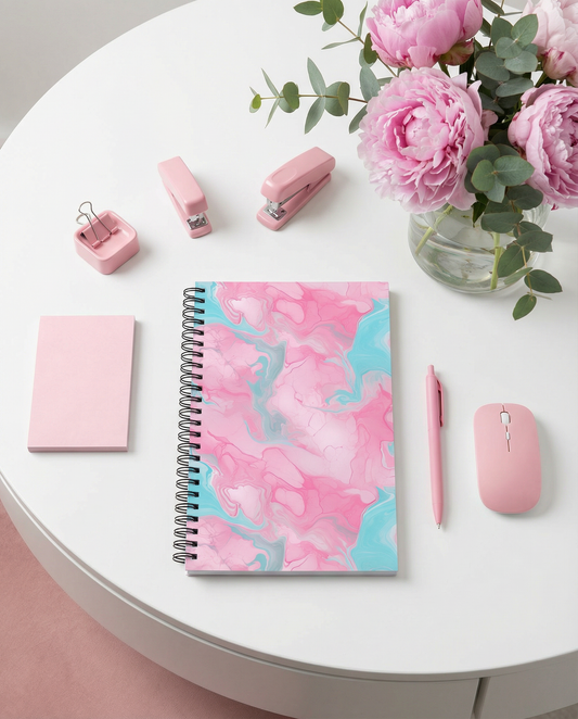 Spiral Notebook: Heart of Stone Collection in Ollie