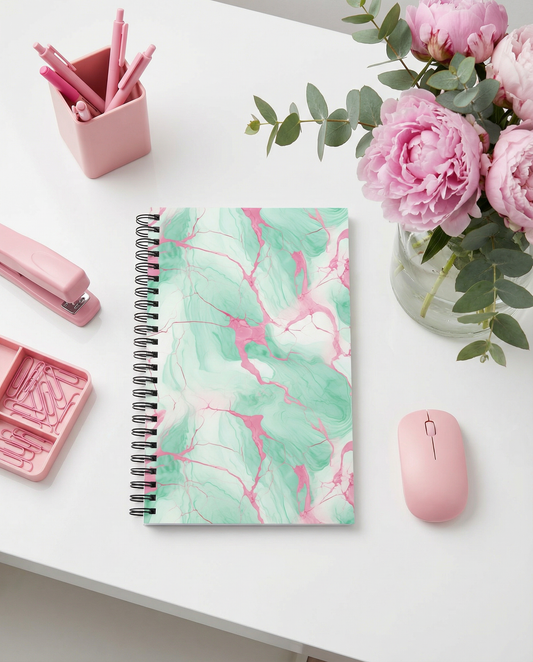 Spiral Notebook: Heart of Stone Collection in Oma