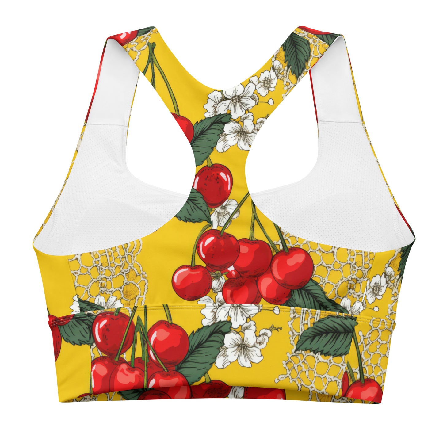 Sports Bra: Fruity Collection Cherries