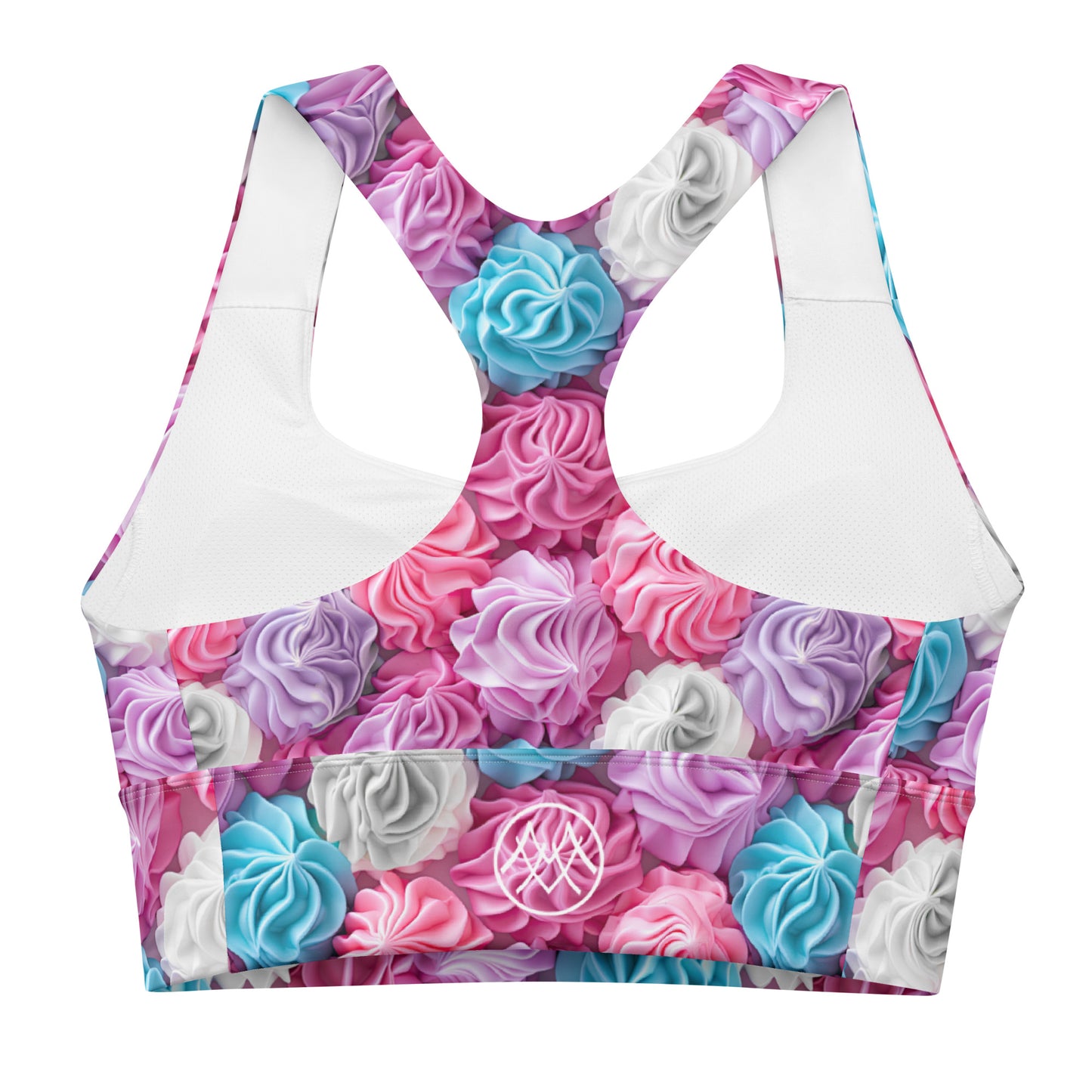 Sports Bra: Eat Cake Collection in Daisy