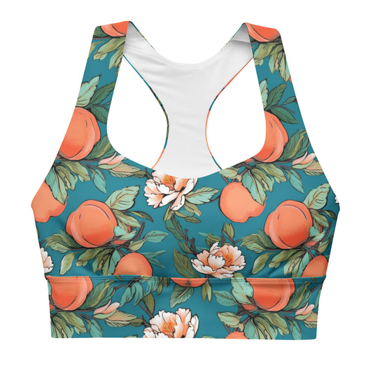 Sports Bra: Fruity Collection Peaches