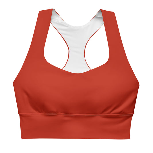 Sports Bra: Solids Collection in Piper