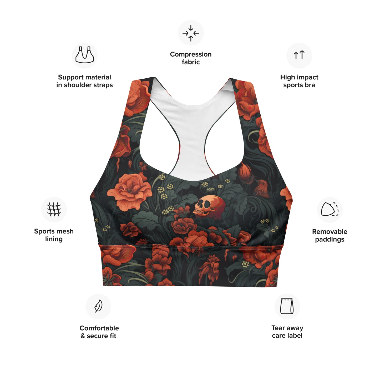 Sports Bra: Halloween Collection in Fianna