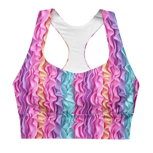 Sports Bra: Eat Cake Collection in Darlene