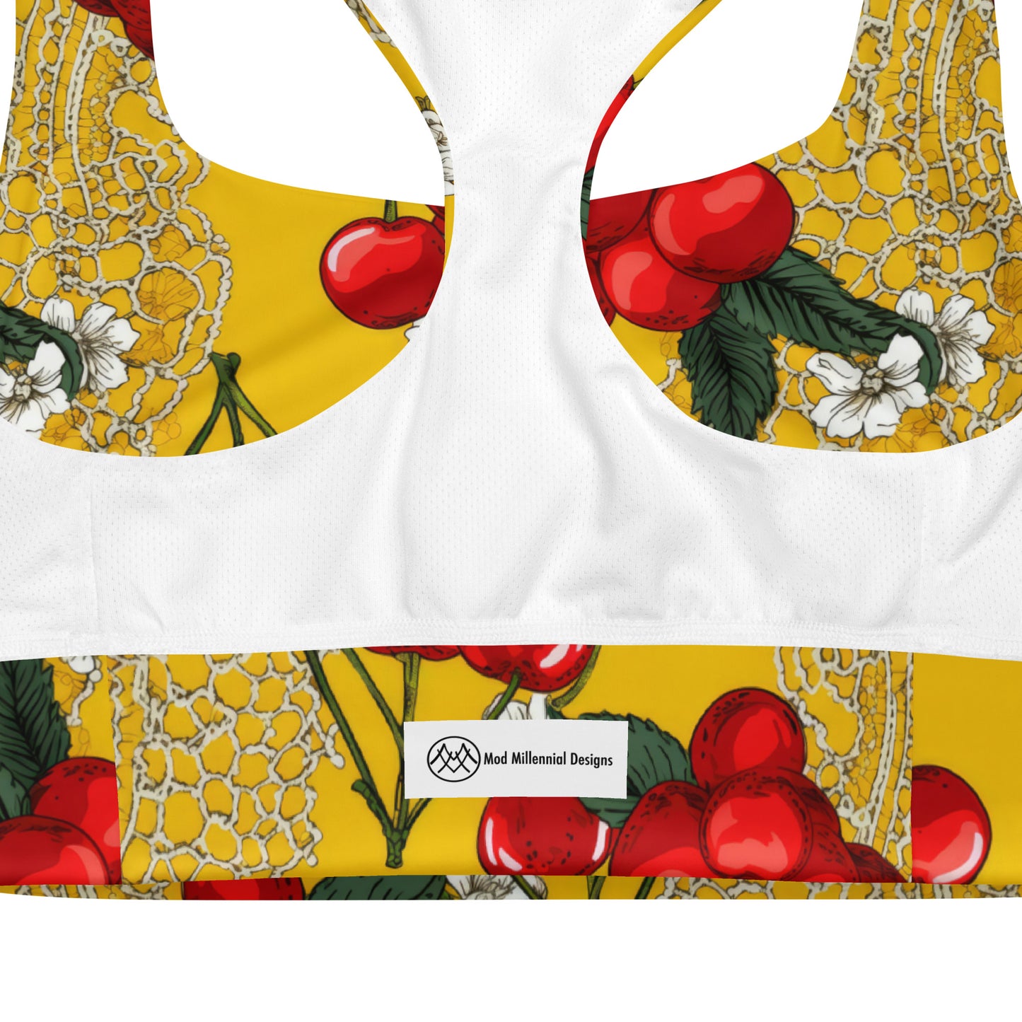 Sports Bra: Fruity Collection Cherries