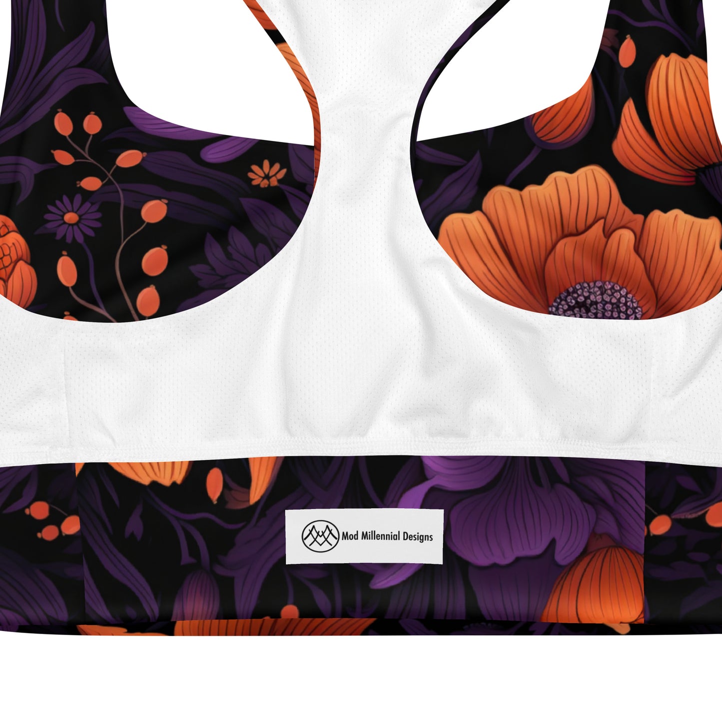 Sports Bra: Fall Florals Collection in Jayne