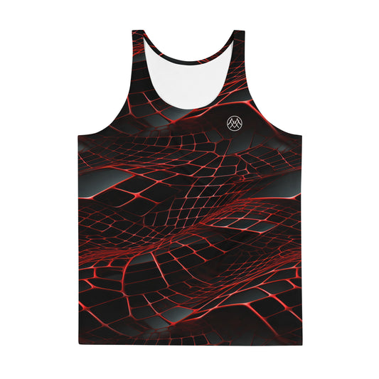 Men's Tank Top: Cyber Collection in Grayson