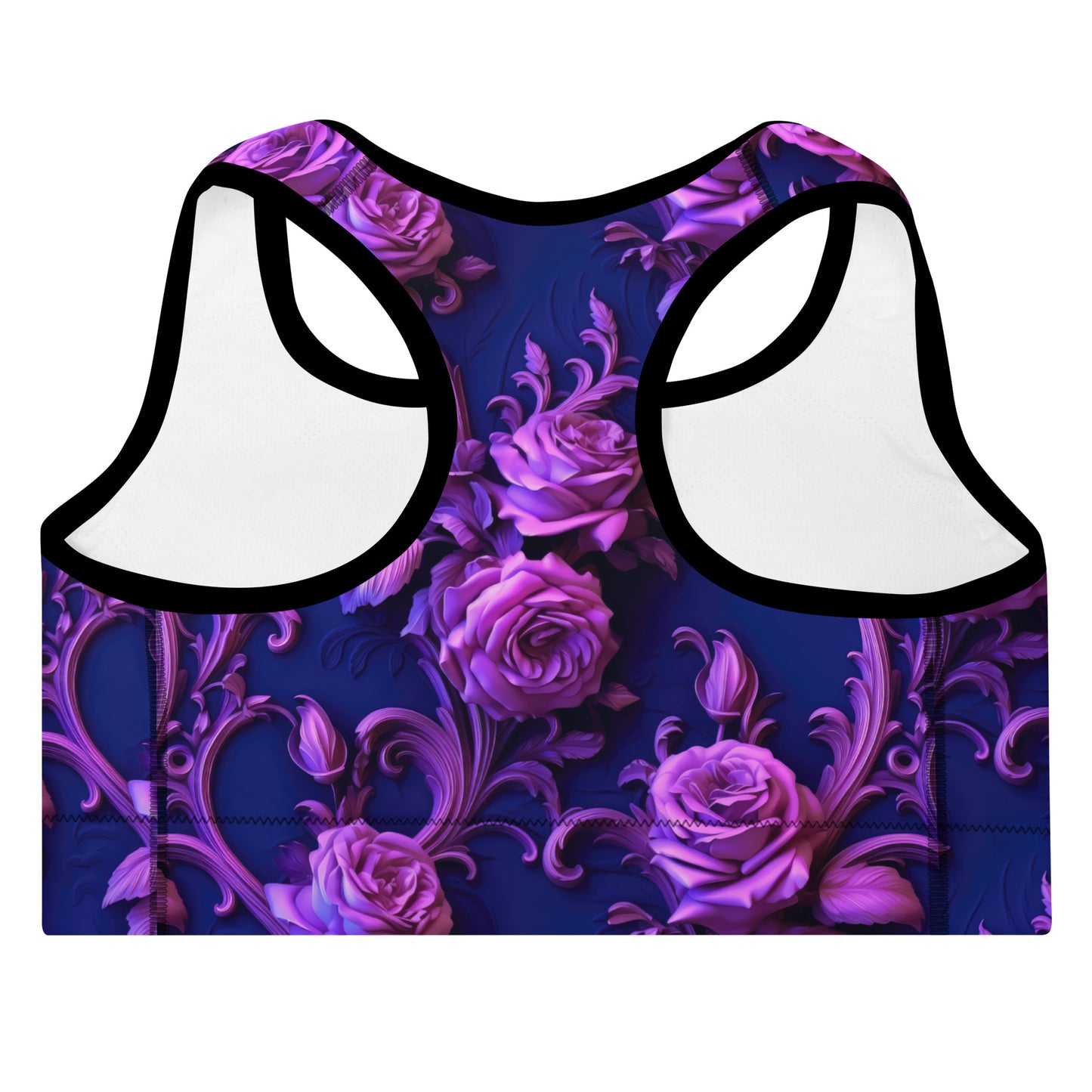 Sports Bra: Royal Purples Collection in Helen