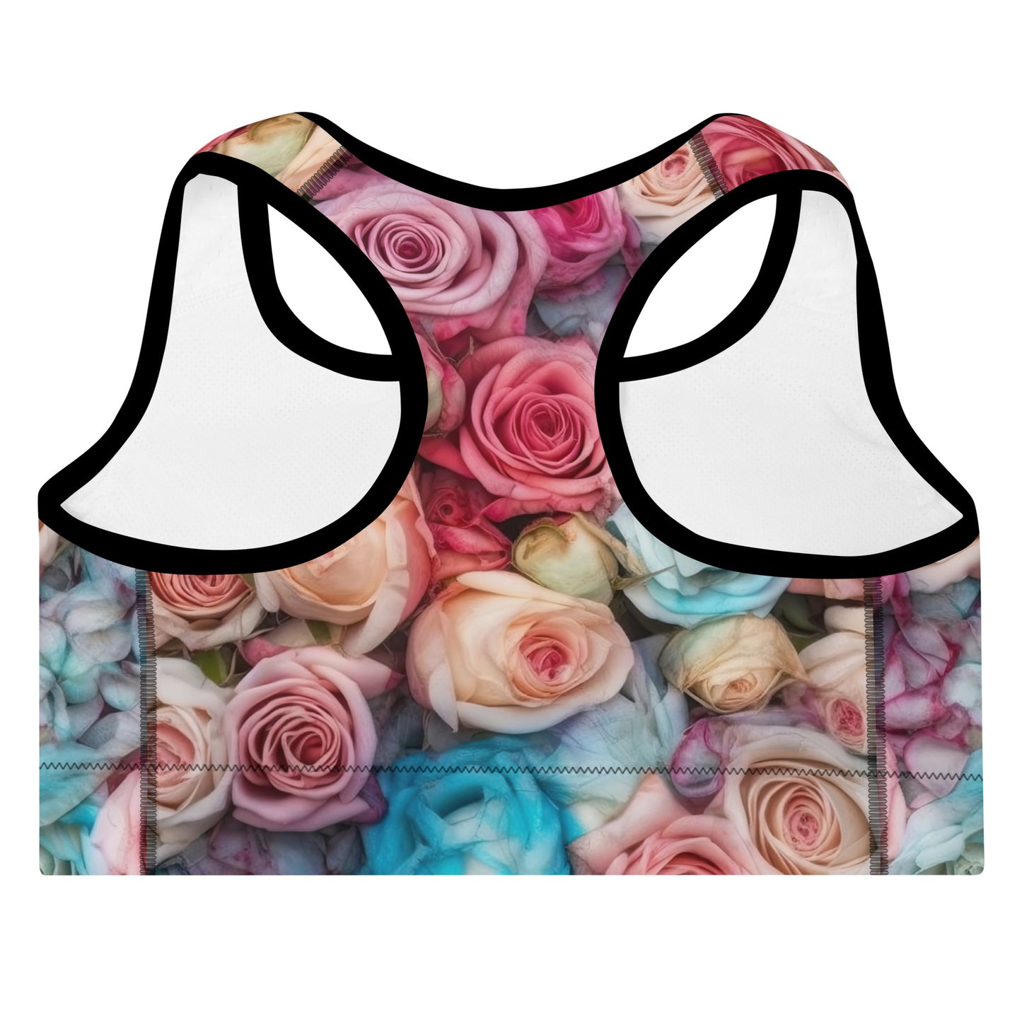 Sports Bra: Dreamy Roses Collection in Evie