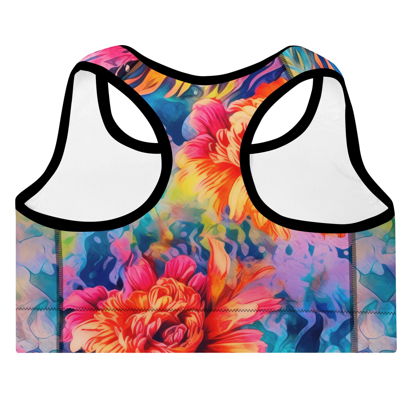 Sports Bra: Tie Dye Collection in Patsy