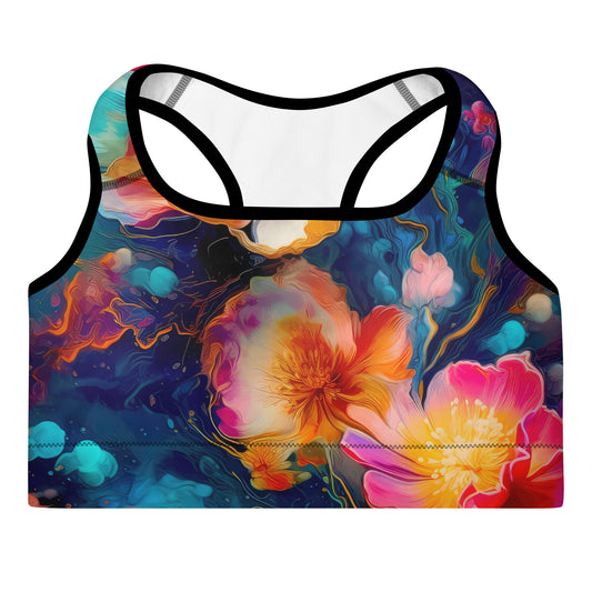 Sports Bra: Tie Dye Collection in Patricia