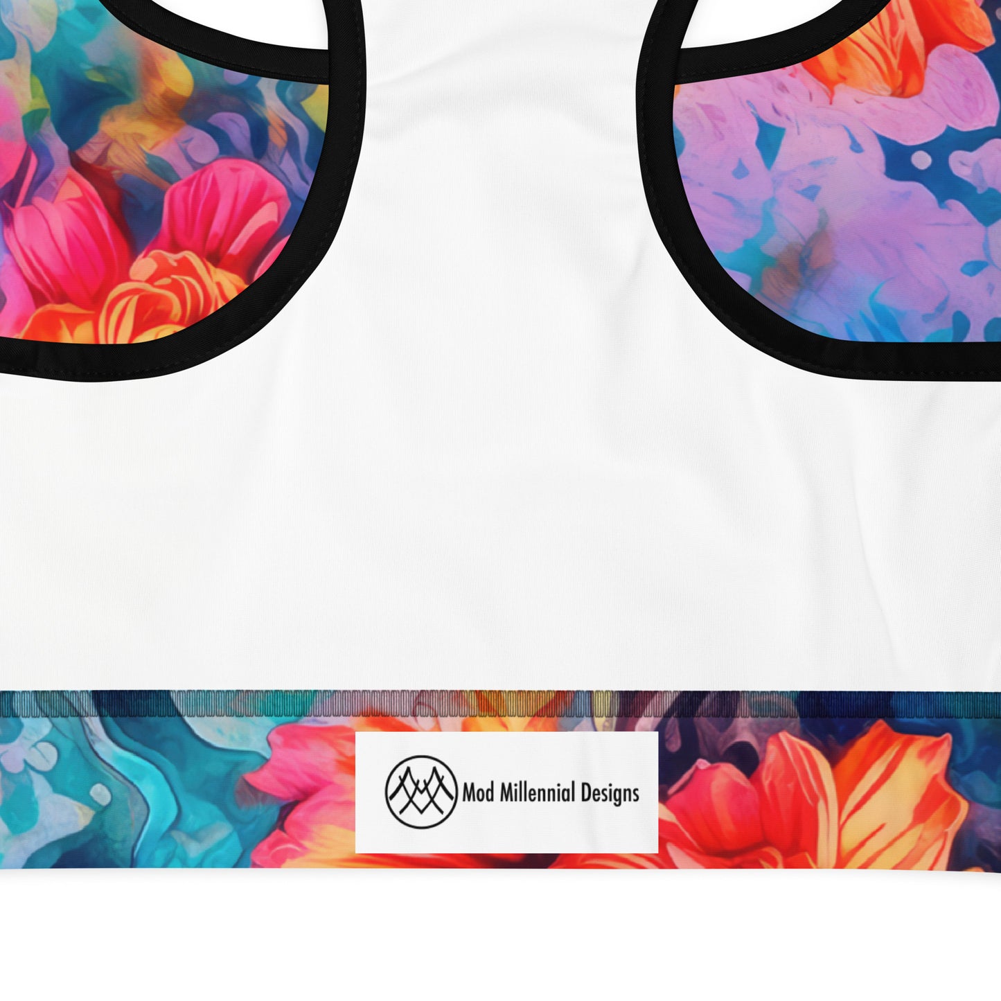 Sports Bra: Tie Dye Collection in Patsy