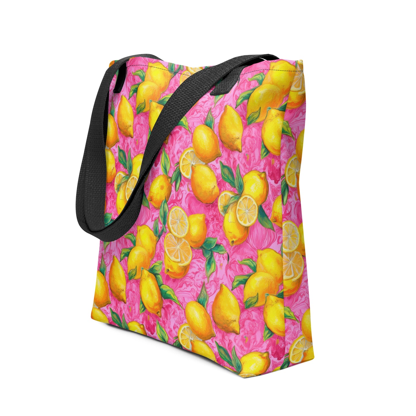 Tote Bag: Fruity Collection Lemons