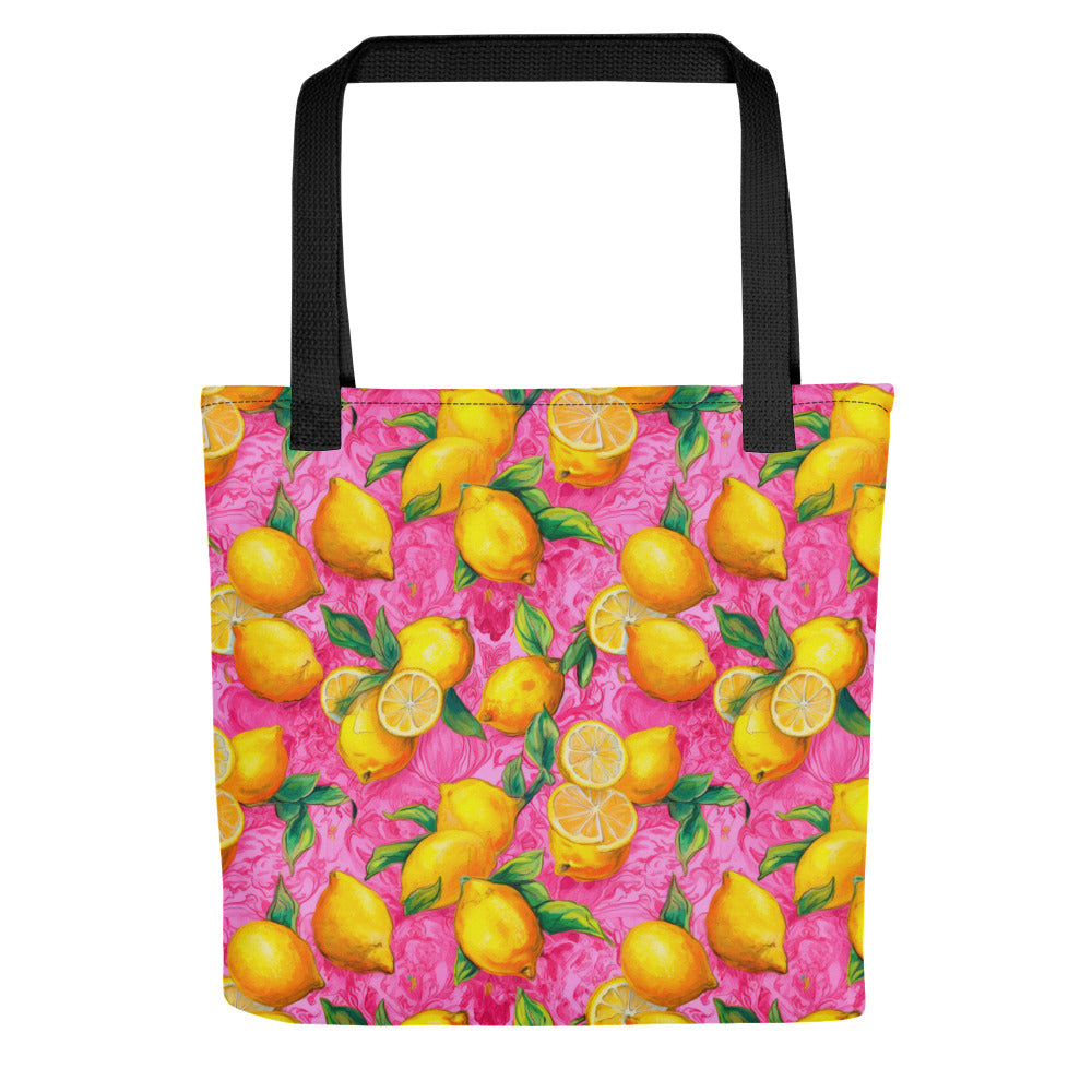 Tote Bag: Fruity Collection Lemons