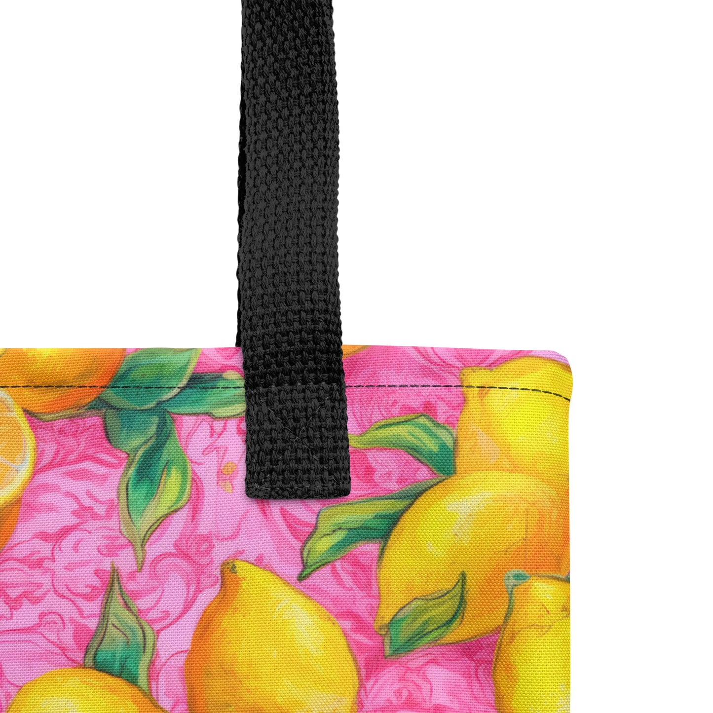 Tote Bag: Fruity Collection Lemons