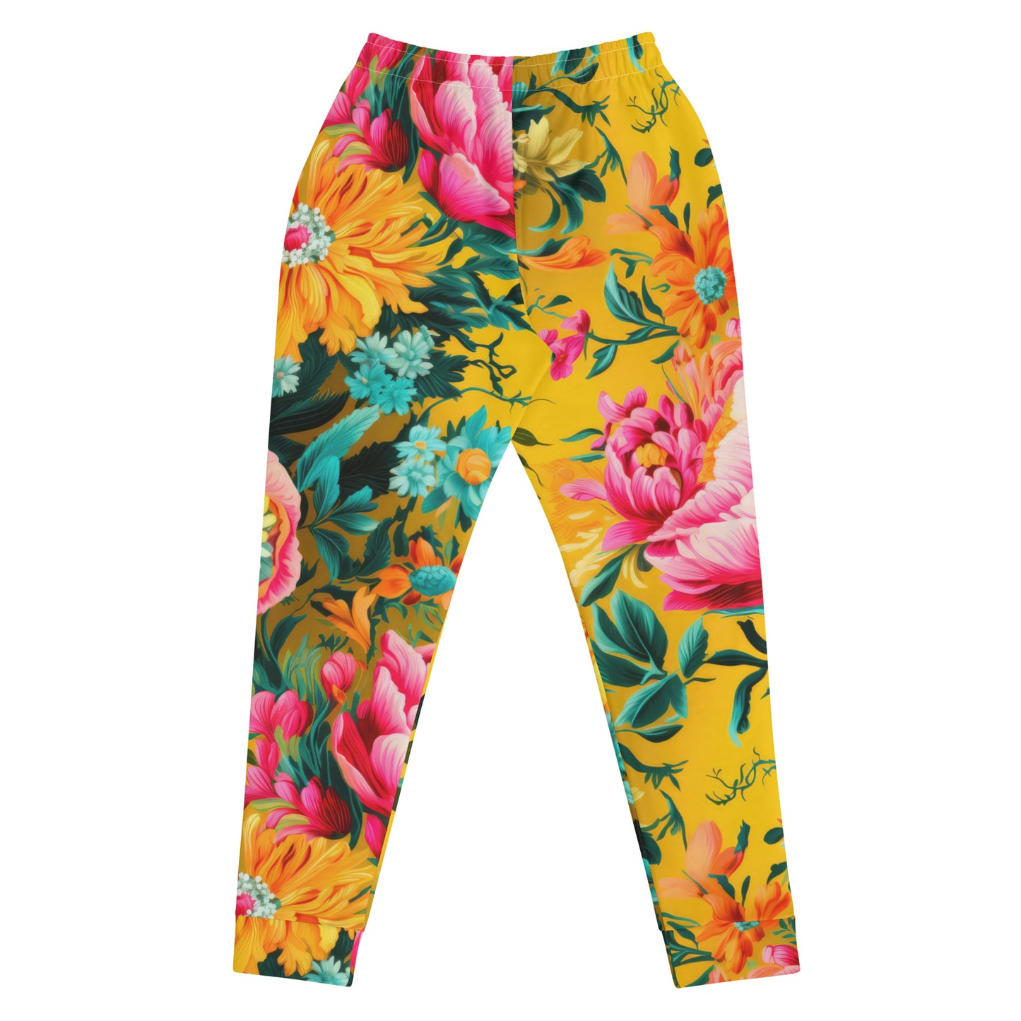 Women's Sweatpants: Sunshine Florals Collection in Amelia