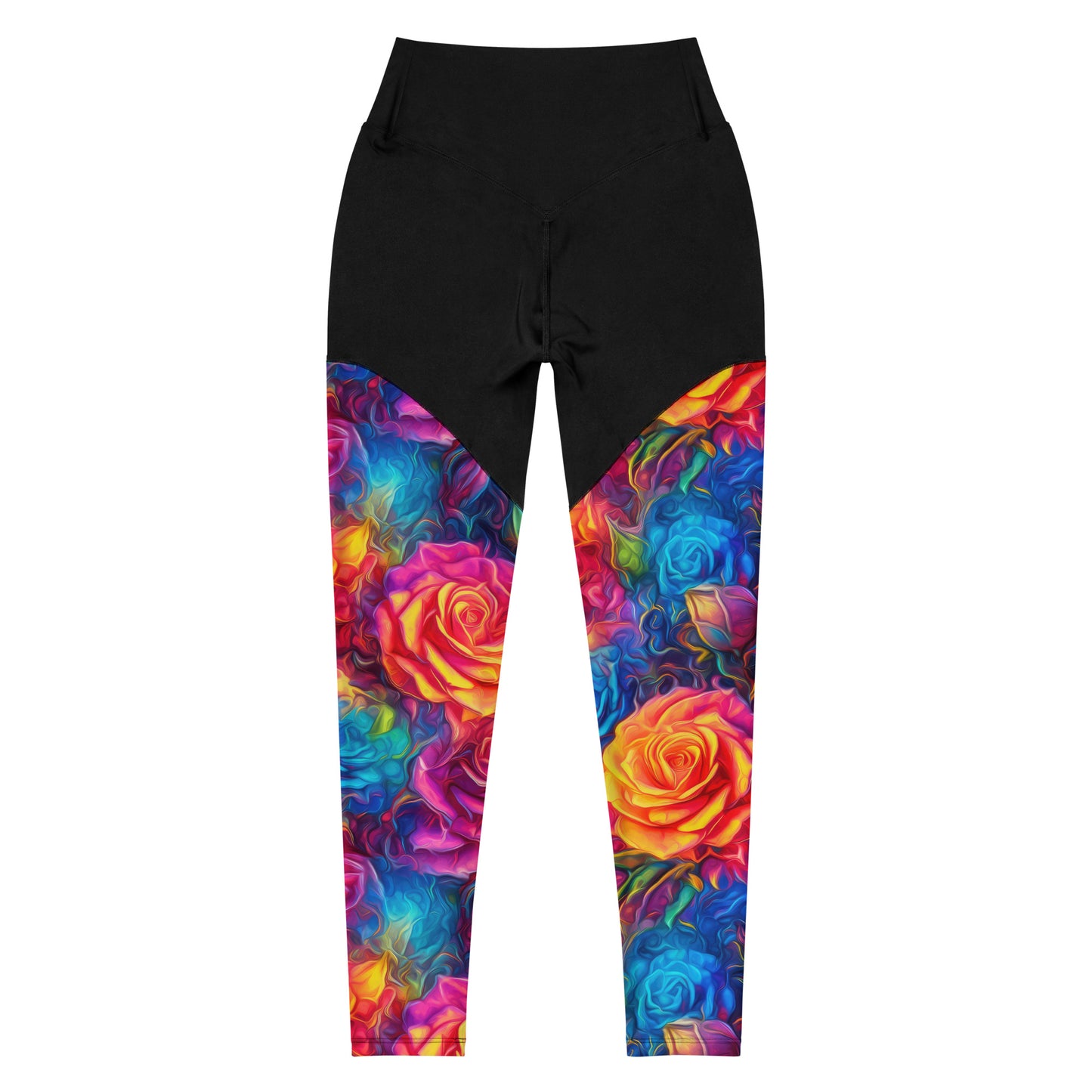 Sports Leggings: Tie Dye Collection in Penelope