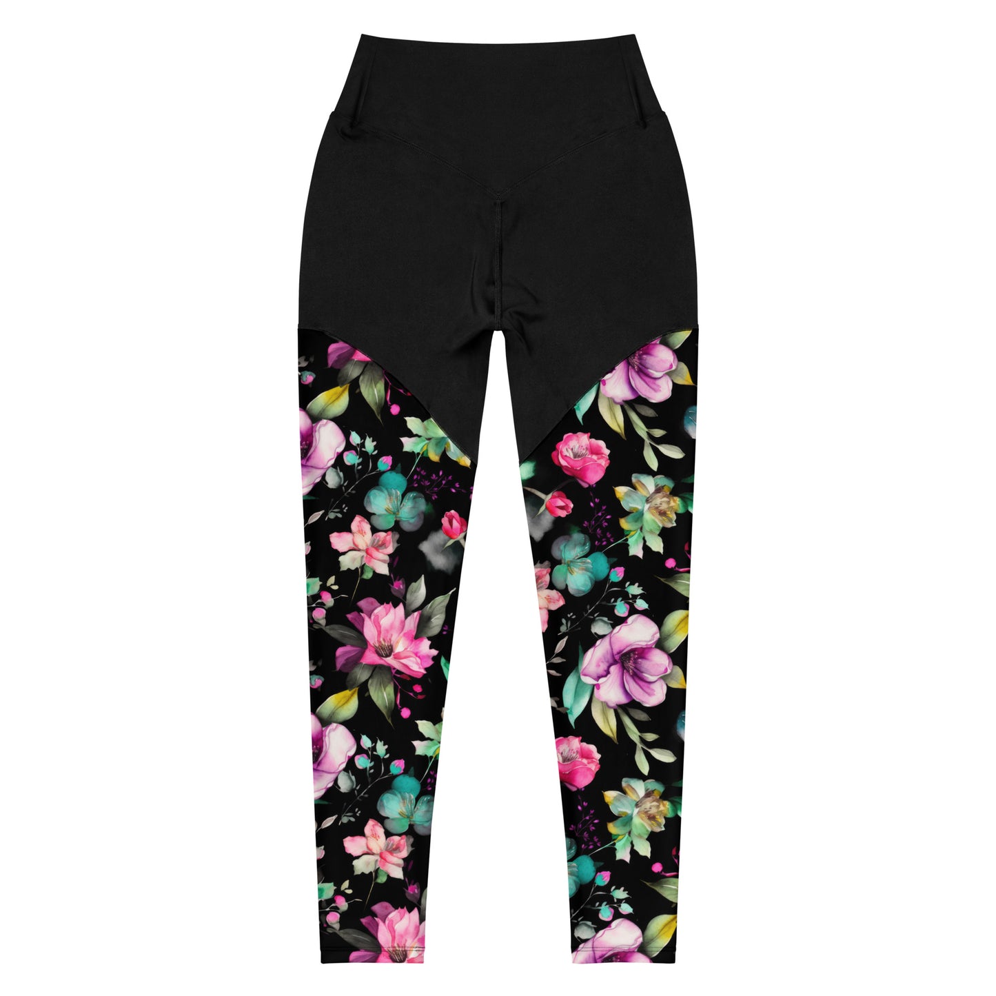 Sports Leggings: Spring Blacks Collection in Molly