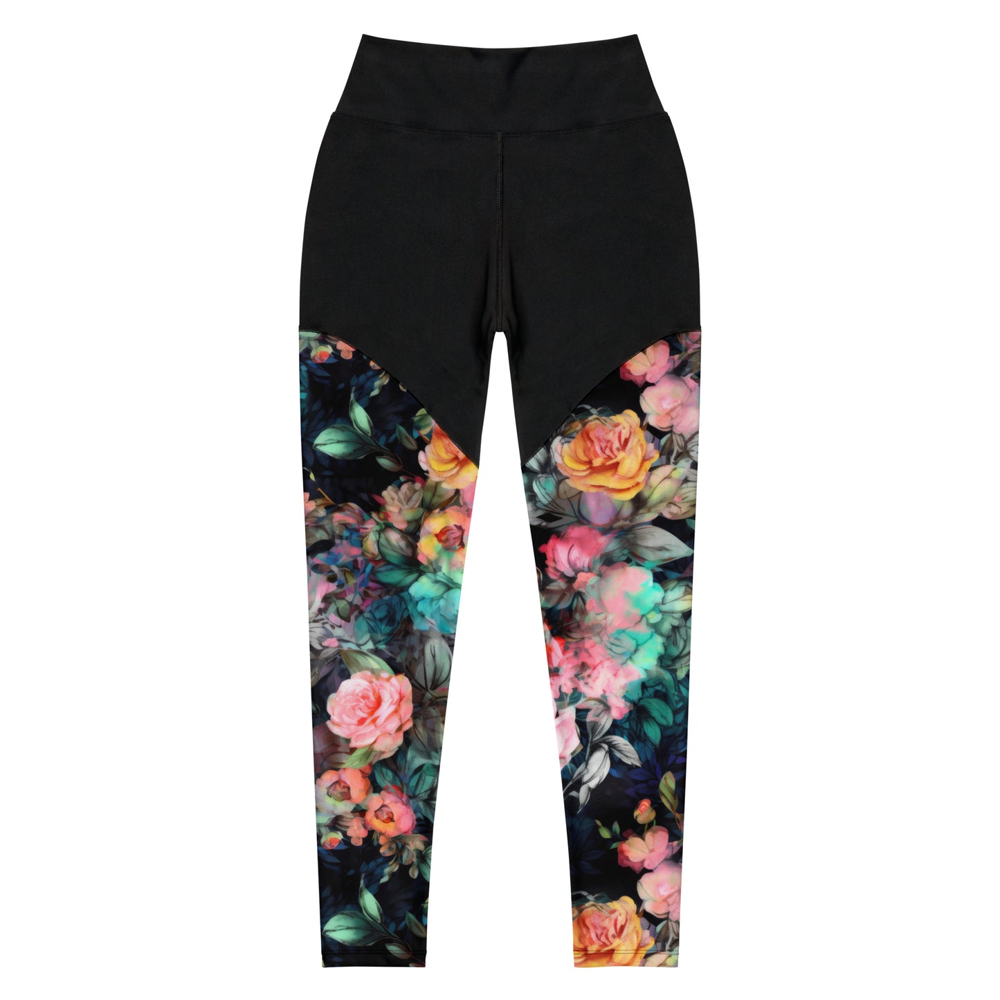 Sports Leggings: Spring Blacks Collection in Megan