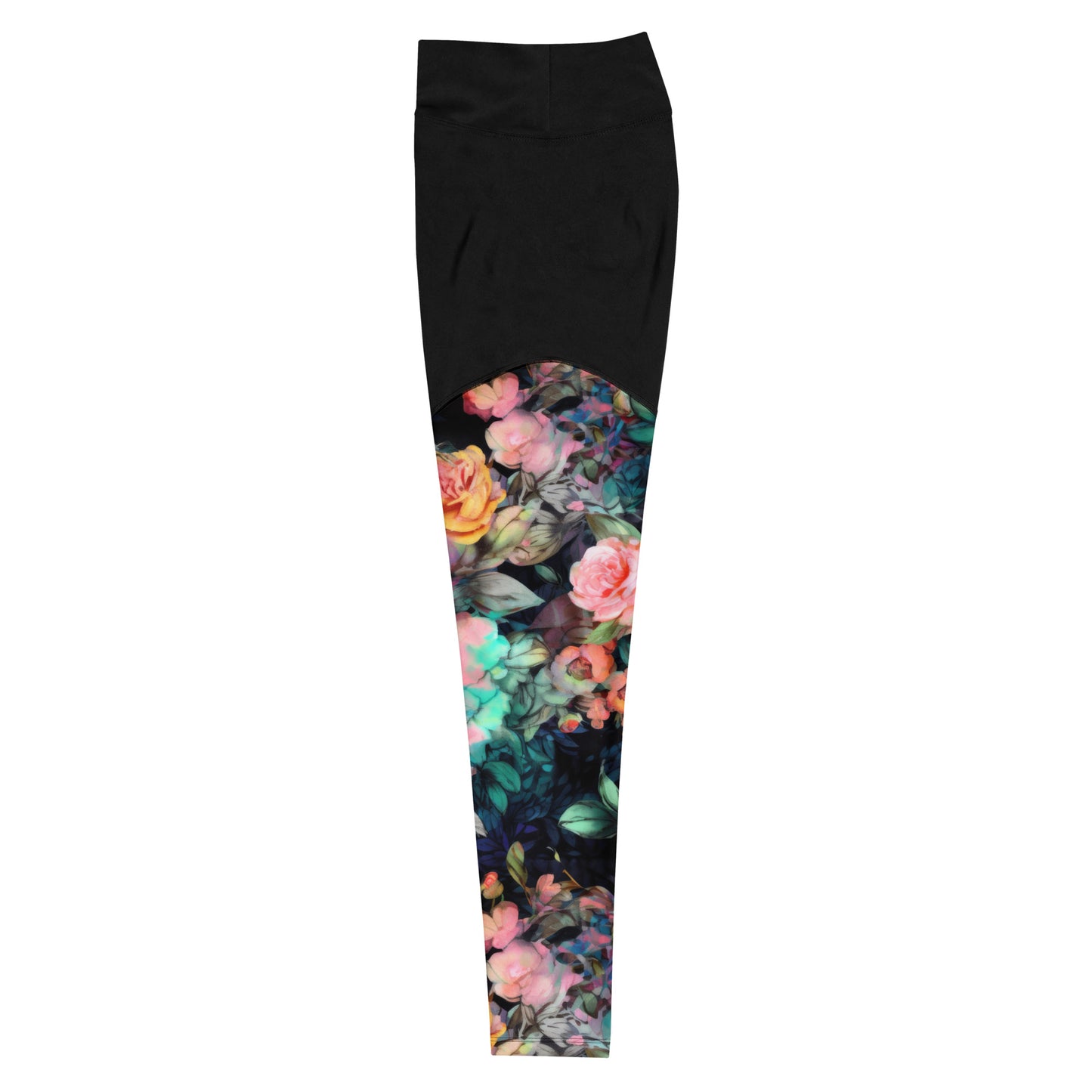 Sports Leggings: Spring Blacks Collection in Megan