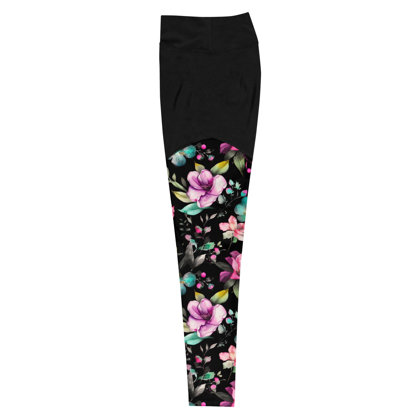 Sports Leggings: Spring Blacks Collection in Molly