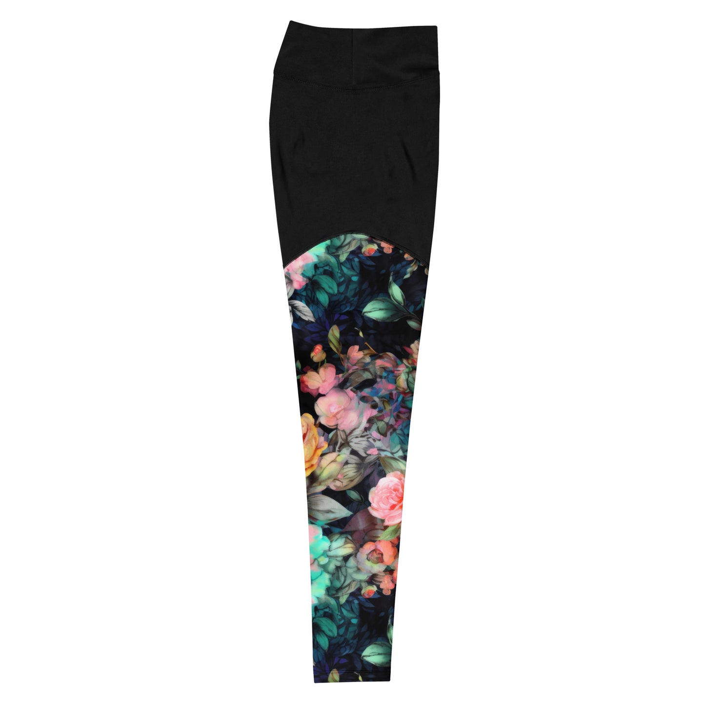 Sports Leggings: Spring Blacks Collection in Megan