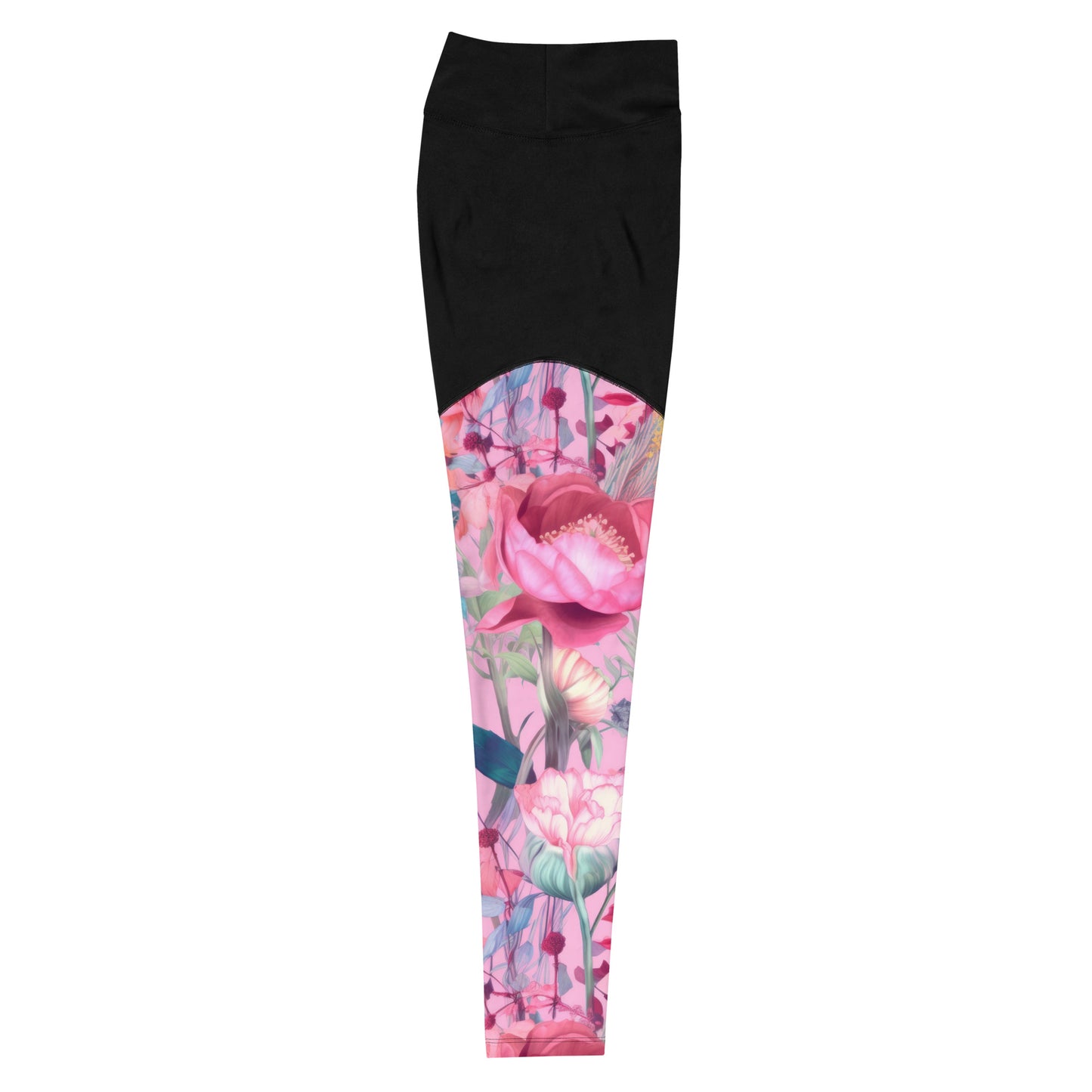 Sports Leggings: Spring Queen Pink Collection in Sally