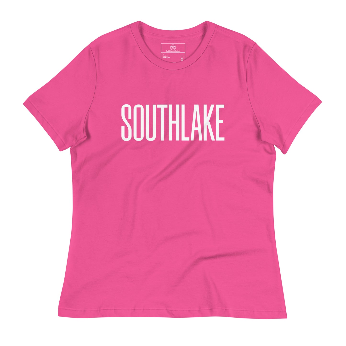 Women's Relaxed T-Shirt: Basics Collection - Miss Southlake USA 2024